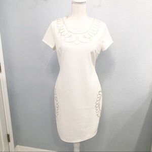 NWT Esley white cocktail dress